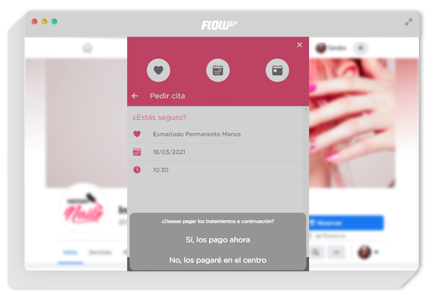 Área de clientes: Portal de reservas y ventas online