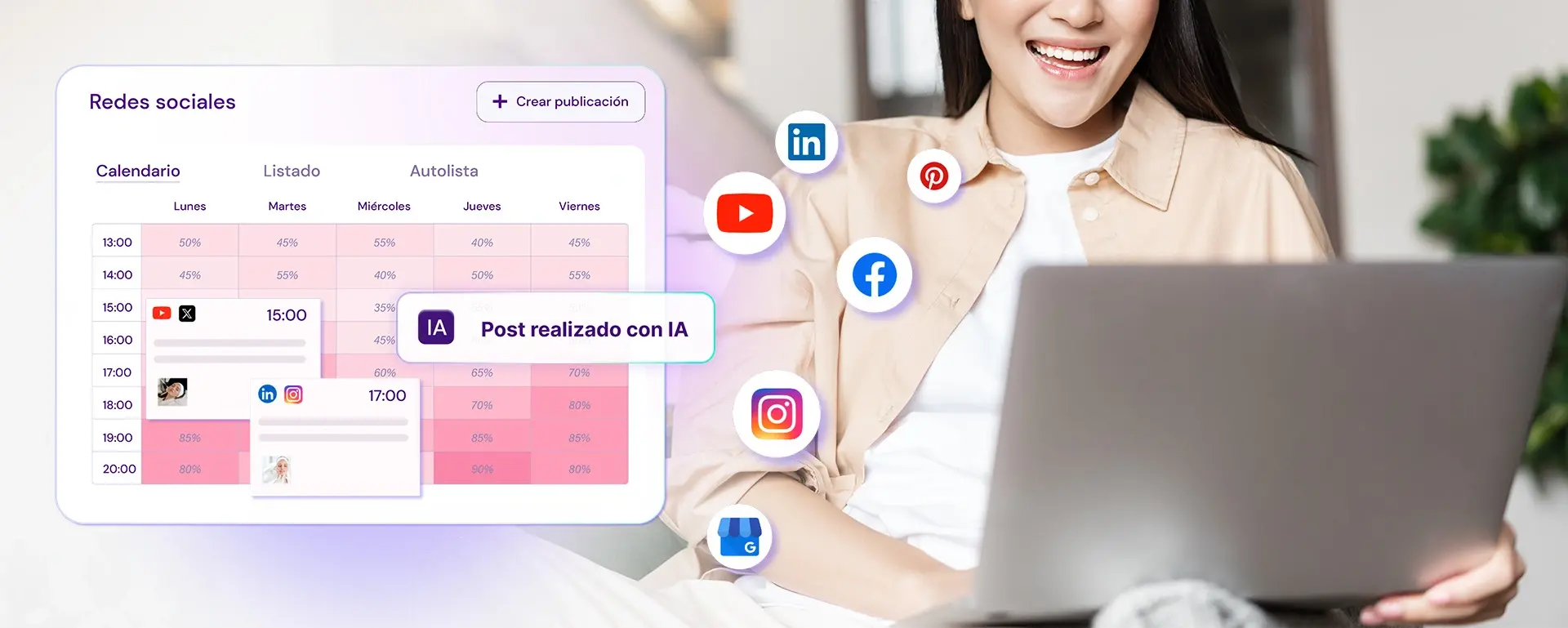 Centraliza la gestión de social media de tu clínica con flowww social