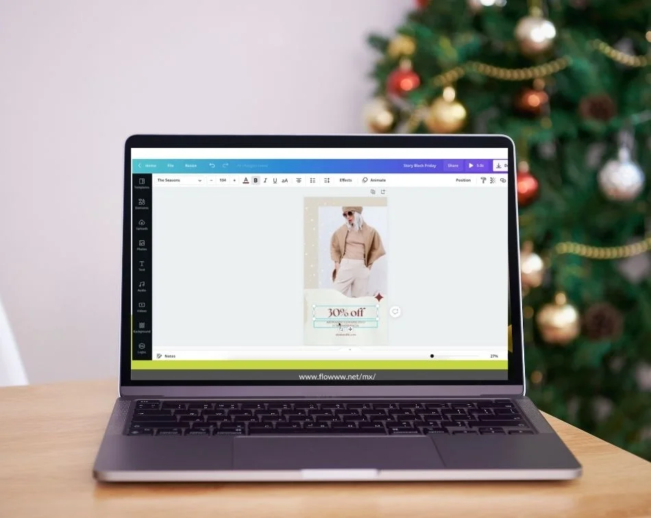 ¡Ideas de marketing para Navidad con Instagram y Canva!