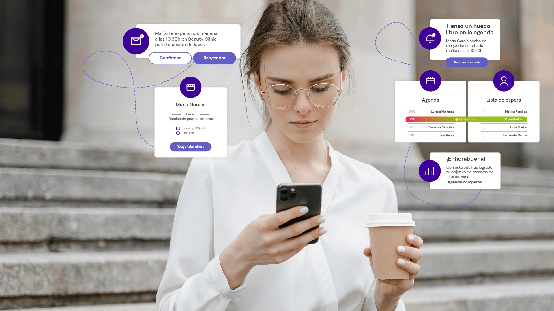 Brinda flexibilidad a tus clientes con Reagenda de flowww connect